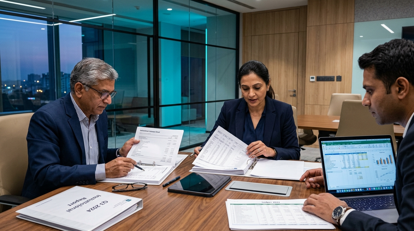Institutional Financial Reconciliation and Executive Balance Sheet Review